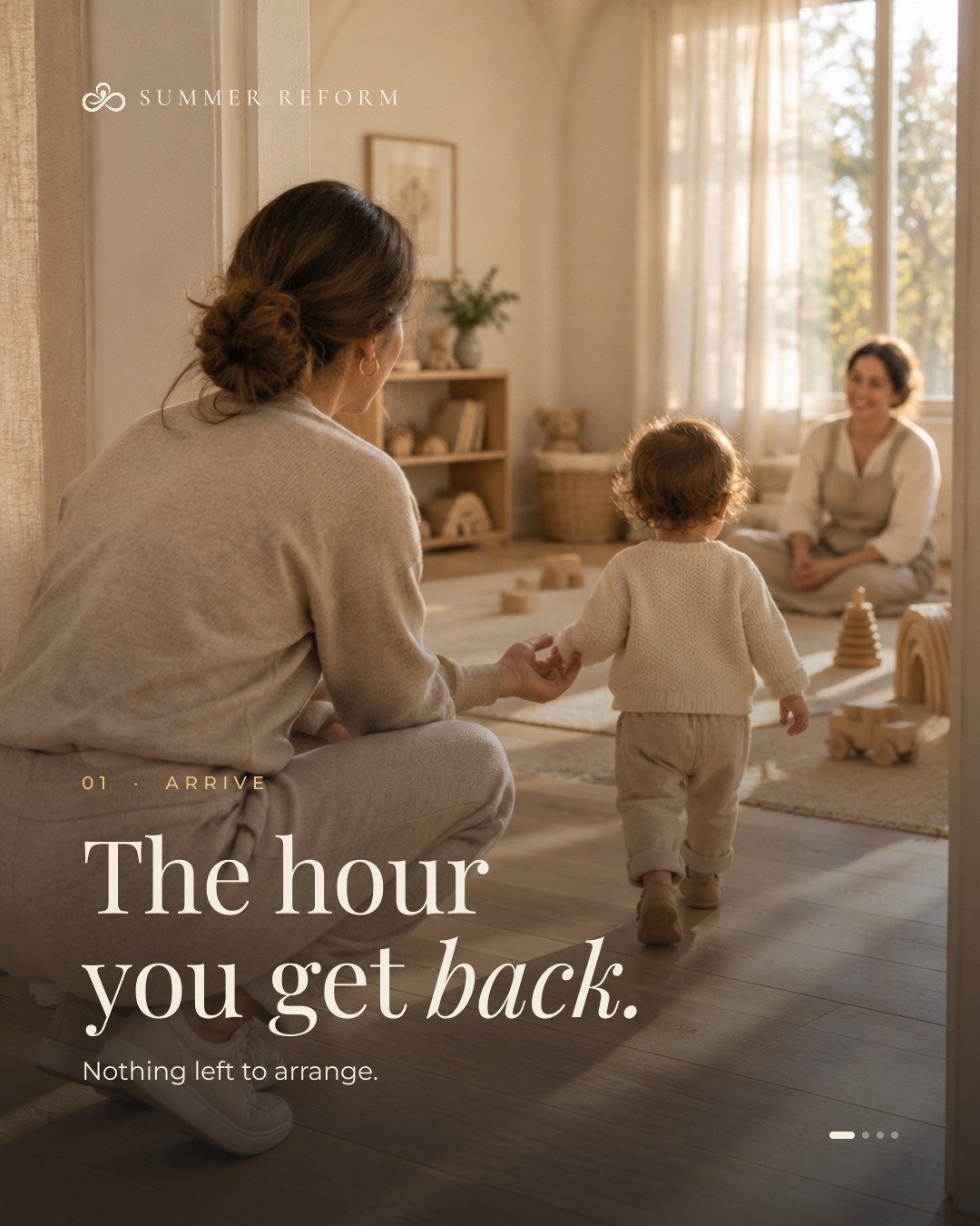 Drop off. Move. Restore. Return. One hour, under one roof, with nothing left to arrange.